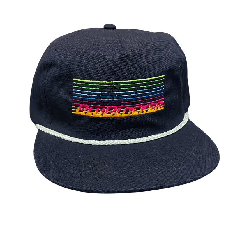 1989 Vintage Rainbow Original Rope Hat