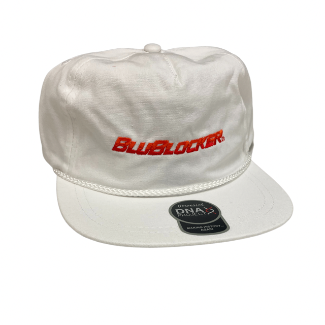 BluBlocker 1989 Vintage Rope Hat in White
