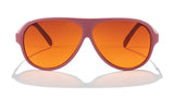burgundy aviators