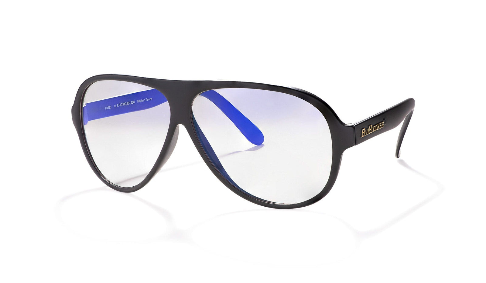 Original Aviator Tech Glasses in Black BluBlocker