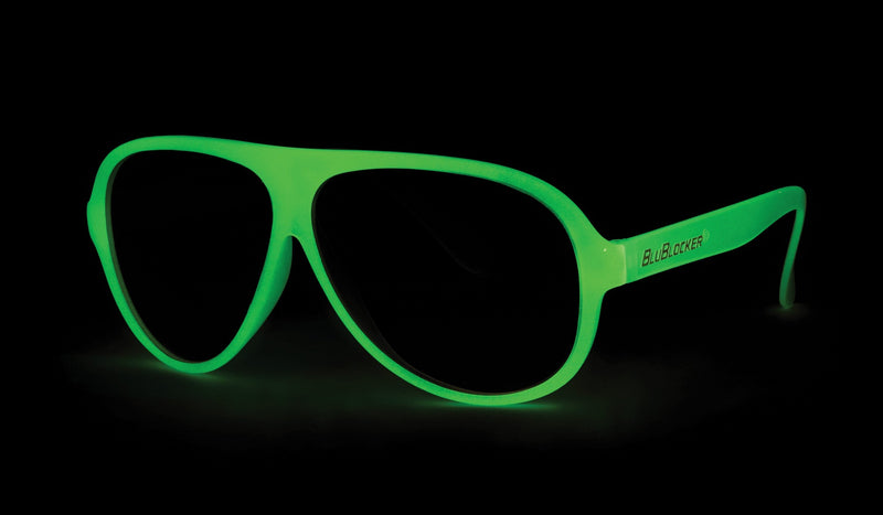 glow in dark aviators