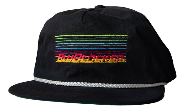 1989 Vintage Rainbow Original Rope Hat