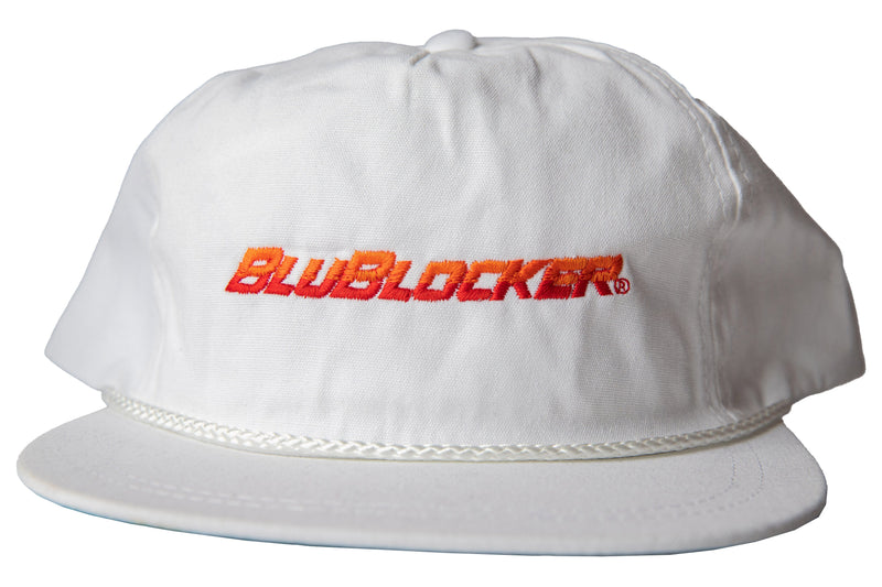 BluBlocker 1989 Vintage Rope Hat in White
